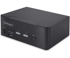Przełącznik StarTech 2-PORT DP 1.4 KVM SWITCH - DUAL-MONITORIUS DISPLAYPORT KVM