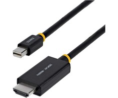 Adapteris AV StarTech STARTECH.COM 2m Mini DisplayPort do HDMI kabelis adapter 4K 60Hz su HBR3 HDCP 2.3 i DPCP MDP do HDMI 2.0 kabelis aktywny konwerter wideo