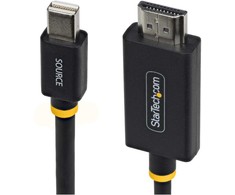Adapteris AV StarTech STARTECH.COM 2m Mini DisplayPort do HDMI kabelis adapter 4K 60Hz su HBR3 HDCP 2.3 i DPCP MDP do HDMI 2.0 kabelis aktywny konwerter wideo