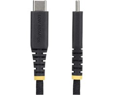 Kabelis USB StarTech 3 m USB-C do USB-C USB 2.0 60 W 3 A Wytrzymały Juodas (USB2CC3MNCBR)