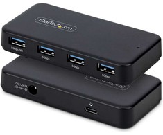 StarTech USB-A Hub 4 prievadai juodi