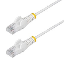 StarTech 5M Baltas SLIM CAT6 CABLE
