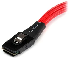 StarTech SFF 8087 - SATA x4, 0.5m, Raudona (SAS8087S4R50)