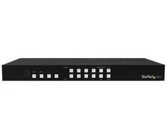 STARTECH.COM STARTECH.COM 4x4 HDMI Matrix Switch mit Bild und Bild Multiviewer o. Videowand - Digital Signage Controller