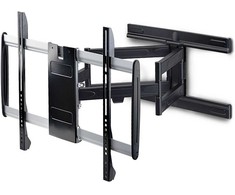 Laikiklis StarTech STARTECH.COM Ultrasmukły, w pełni ruchomy uchwyt ścienny do telewizorów dla ekranów do 65 cali i 45 kg VESA 600x400 płaski design