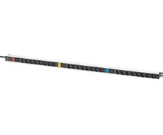 Jungiklis Digitus Digitus Basic PDU sprendimas IT, 3 fazių įrenginys 16 A, 24 x C13, 3 x C19, 3 m maitinimo kabelis, IEC 60309 vyriška jungtis 16 A