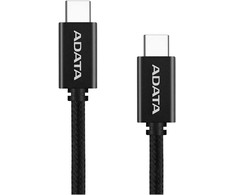 Kabelis USB ADATA CACC-100PN-BK kabelis USB USB 2.0 1 m USB C Juodas