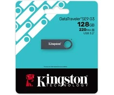 Kingston USB Flash Drive | DataTraveler SE9 G3 | 128 GB | USB Type-A | Juodas