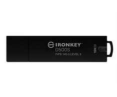 Kingston IronKey D500S 128GB FIPS 140-3 3 lygis 256 bitų