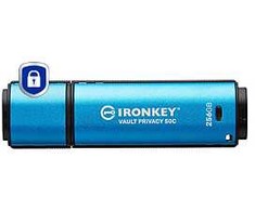 „Kingston IronKey Vault Privacy 50C“ 256 GB USB-C, 256 bitų, AES šifruotas