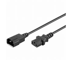Goobay IEC prailginimas, 3m, juodas