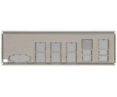 Supermicro MCP-260-00084-0N - Rack - I/O shield - Metal - Sidabrinis