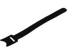 Synergy21 Synergy 21 S215682 - Hook &amp; loop cable tie - Nylon - Polypropylene (PP) - Juodas - 15 cm - 20 mm - 1 mm