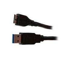 Synergy21 Kabelis USB, A(St) => MicroB(St), 3,0m, USB3.0, juodas, ,