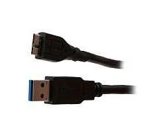 Synergy21 Kabelis USB, A(St) => MicroB(St), 3,0m, USB3.0, juodas, ,