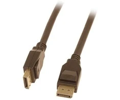 Synergy21 Kabelis Video DisplayPort 1.4, ST/ST, 1,0m, Ultra HD 8k*4k@60Hz 4:4:4, 8 Bit HDR, ,