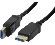 Synergy21 Kabelis Video DisplayPort 2.0, ST/ST, 0,5m, Ultra HD II 10K@60HZ , 8 Bit HDR DSC , ,