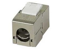Synergy21 Keystone, Modul, TP-Buchse(RJ45), CAT6A, 500MHz, Short, mit Kabelklemme