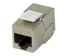 Synergy21 Keystone, Modul, TP-Buchse(RJ45), CAT6A, 500MHz, Short, mit Kabelklemme