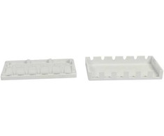 Synergy21 Keystone, Modulträger, Patchpanel für 6x TP-Modul, Aufputz, baltas(ABS)