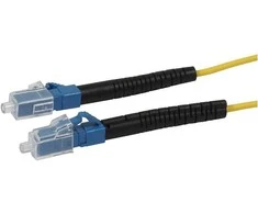 Synergy21 LWL-1-Faser-Patchk. 0,45mtr.LC-LC, 9/125u, OS2, G657A2, AD=2mm, flexible Knickschutztülle