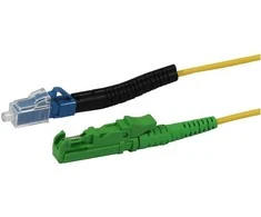 Synergy21 LWL-1-Faser-Patchk. 15mtr.LC-LSH(E2000APC), 9/125u, OS2, G657A2, AD=2mm, LC hat flexible Knickschutztülle