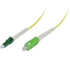 Synergy21 LWL-1-Faser-Patchk. 1,5mtr.LC(APC)-SC(APC), 9/125u, OS2, G657.A2, AD=2mm, flexible Knickschutztülle