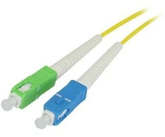 Synergy21 LWL-1-Faser-Patchk. 1,5mtr.SC-SC(APC), 9/125u, OS2, G657A2, AD=2mm, flexible Knickschutztülle