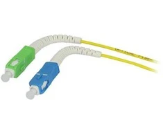 Synergy21 LWL-1-Faser-Patchk. 1,5mtr.SC-SC(APC), 9/125u, OS2, G657A2, AD=2mm, flexible Knickschutztülle