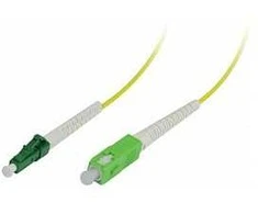 Synergy21 LWL-1-Faser-Patchk. 2mtr.LC(APC)-SC(APC), 9/125u, OS2, G657.A2, AD=2mm, flexible Knickschutztülle