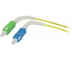 Synergy21 LWL-1-Faser-Patchk. 2mtr.SC-SC(APC), 9/125u, OS2, G657A2, AD=2mm, flexible Knickschutztülle