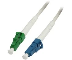 Synergy21 LWL-1-Faser-Patchk. 3mtr.LC-LC(APC), 9/125u, Schrägschliff, G657.A2