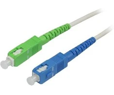 Synergy21 LWL-1-Faser-Patchk. 3mtr.SC-SC(APC8Grad), 9/125u, Schrägschliff