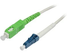 Synergy21 LWL-1-Faser-Patchk. 5mtr.LC-SC(APC), 9/125u, Schrägschliff, G657.A2