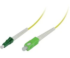 Synergy21 LWL-1-Faser-Patchk. 7,5mtr.LC(APC)-SC(APC), 9/125u, OS2, G657.A2, AD=2mm, flexible Knickschutztülle