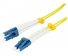 Synergy21 LWL-2-Faser-Patchk. 0,25mtr.LC-LC, 9/125um, OS2, AD=2mm, flexible Knickschutztülle, G657.A2,