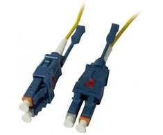 Synergy21 LWL-2-Faser-Patchk. 0,5mtr.LC-LC, 9/125um, OS2, Uniboot(drehbar), Push/Pull, AD=2mm,