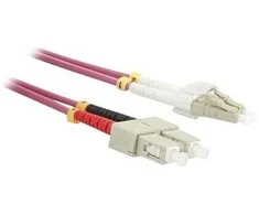 Synergy21 LWL-2-Faser-Patchk. 0,5mtr.LC-SC, 50/125um,OM4, AD=3mm,