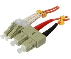 Synergy21 LWL-2-Faser-Patchk. 1,0mtr.LC-SC, 50/125um,OM2, AD=2mm,