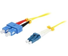 Synergy21 LWL-2-Faser-Patchk. 1,0mtr.LC-SC, 9/125um, OS2, AD=2mm