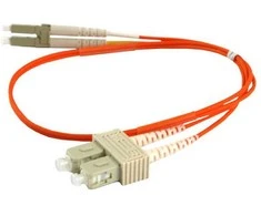 Synergy21 LWL-2-Faser-Patchk. 1,0mtr.LC-SC, 50/125um,OM2, AD=3mm,