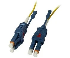 Synergy21 LWL-2-Faser-Patchk. 15mtr.LC-LC, 9/125um, OS2, Uniboot(drehbar), Push/Pull, AD=2mm,