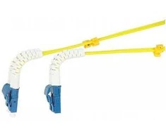 Synergy21 LWL-2-Faser-Patchk. 2mtr.LC-LC, 9/125um, OS2, AD=2mm, flexible Knickschutztülle, G657.A2,