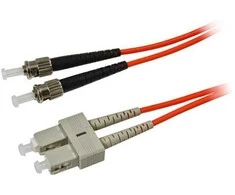 Synergy21 LWL-2-Faser-Patchk. 2mtr.ST-SC, 50/125um,OM2, AD=3mm