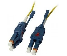 Synergy21 LWL-2-Faser-Patchk. 3mtr.LC-LC, 9/125um, OS2, Uniboot(drehbar), Push/Pull, AD=2mm,