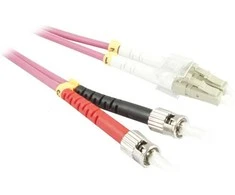 Synergy21 LWL-2-Faser-Patchk. 5mtr.LC-ST, 50/125um,OM4, AD=3mm,