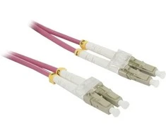 Synergy21 LWL-2-Fiber-Patchk. 1.0mtr.LC-LC - 50/125um - OM4 - AD=3mm -