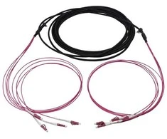 Synergy21 LWL-Kabelis, Trunkkabel U-DQ(ZN)BH 4G 50/125, LC/LC OM4 140m, Trommel,