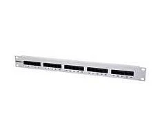 Synergy21 Patch Panel 25xTP, CAT3, ISDN, 19, Lichtgrau ,