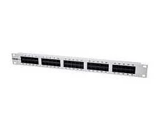 Synergy21 Patch Panel 50xTP, CAT3, ISDN, 19, Lichtgrau ,